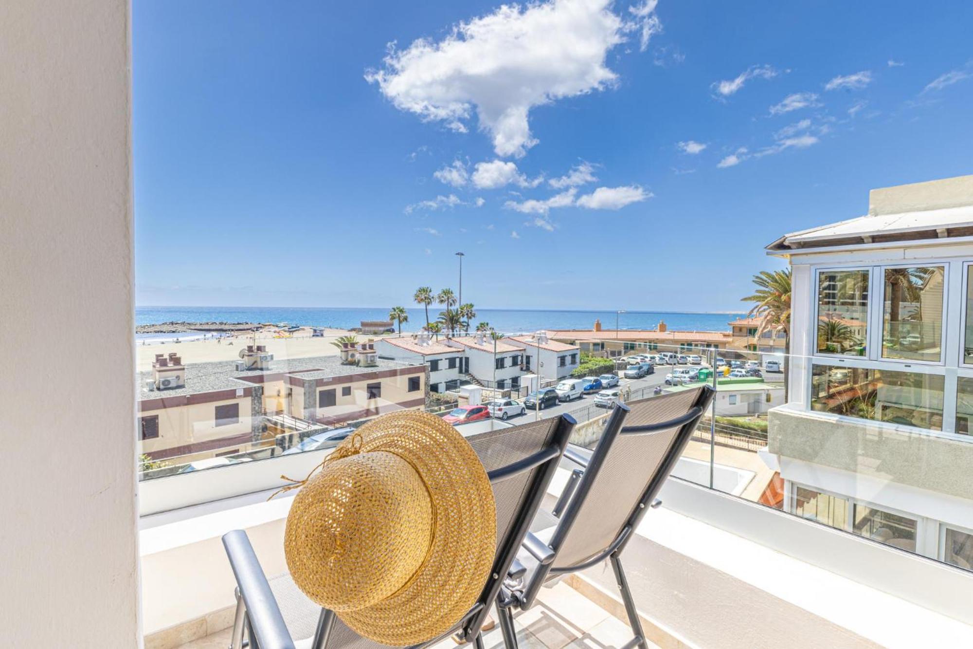 Atico Apartamento Las Burras Playa San Agustín Exterior foto