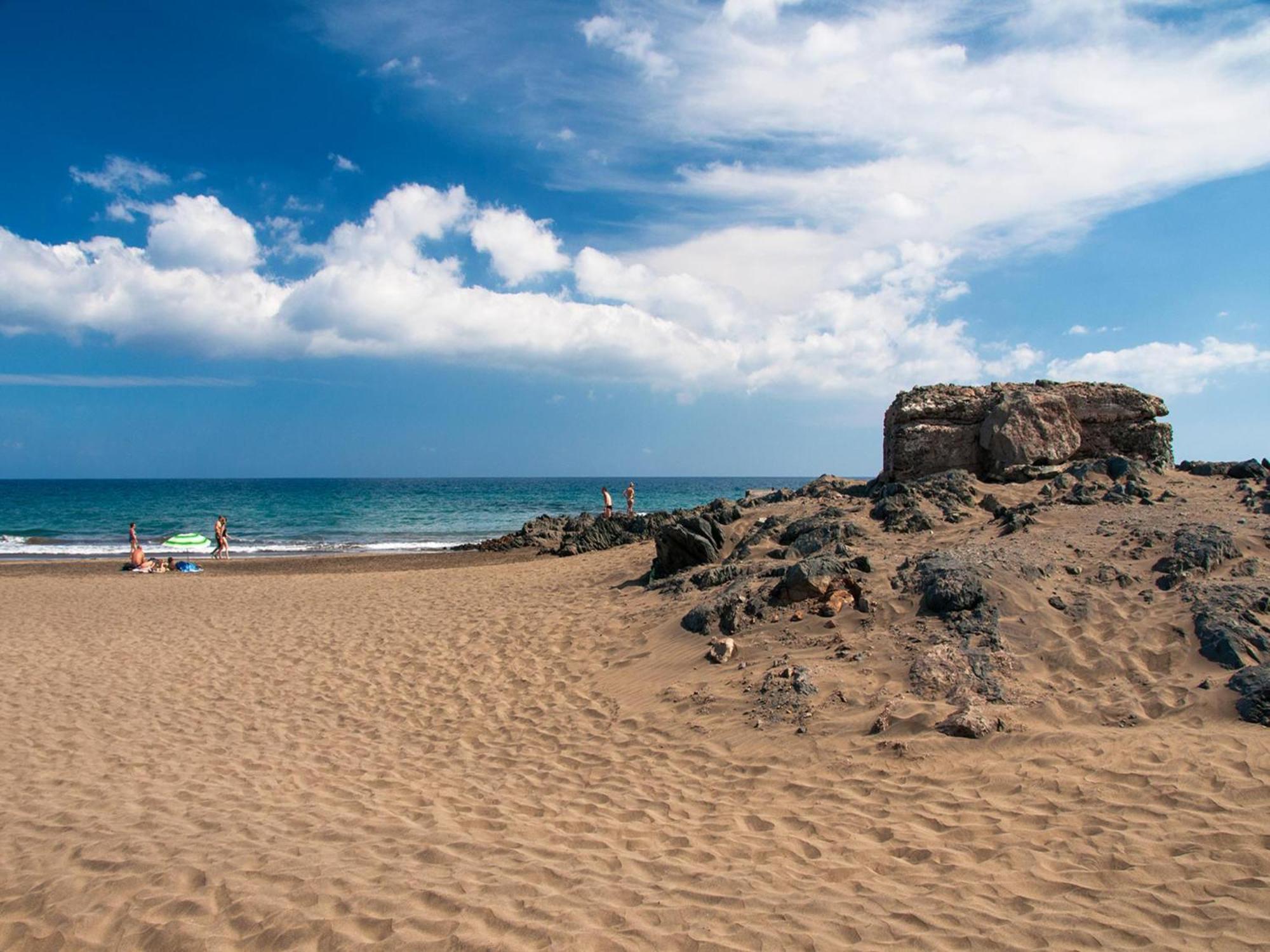 Atico Apartamento Las Burras Playa San Agustín Exterior foto