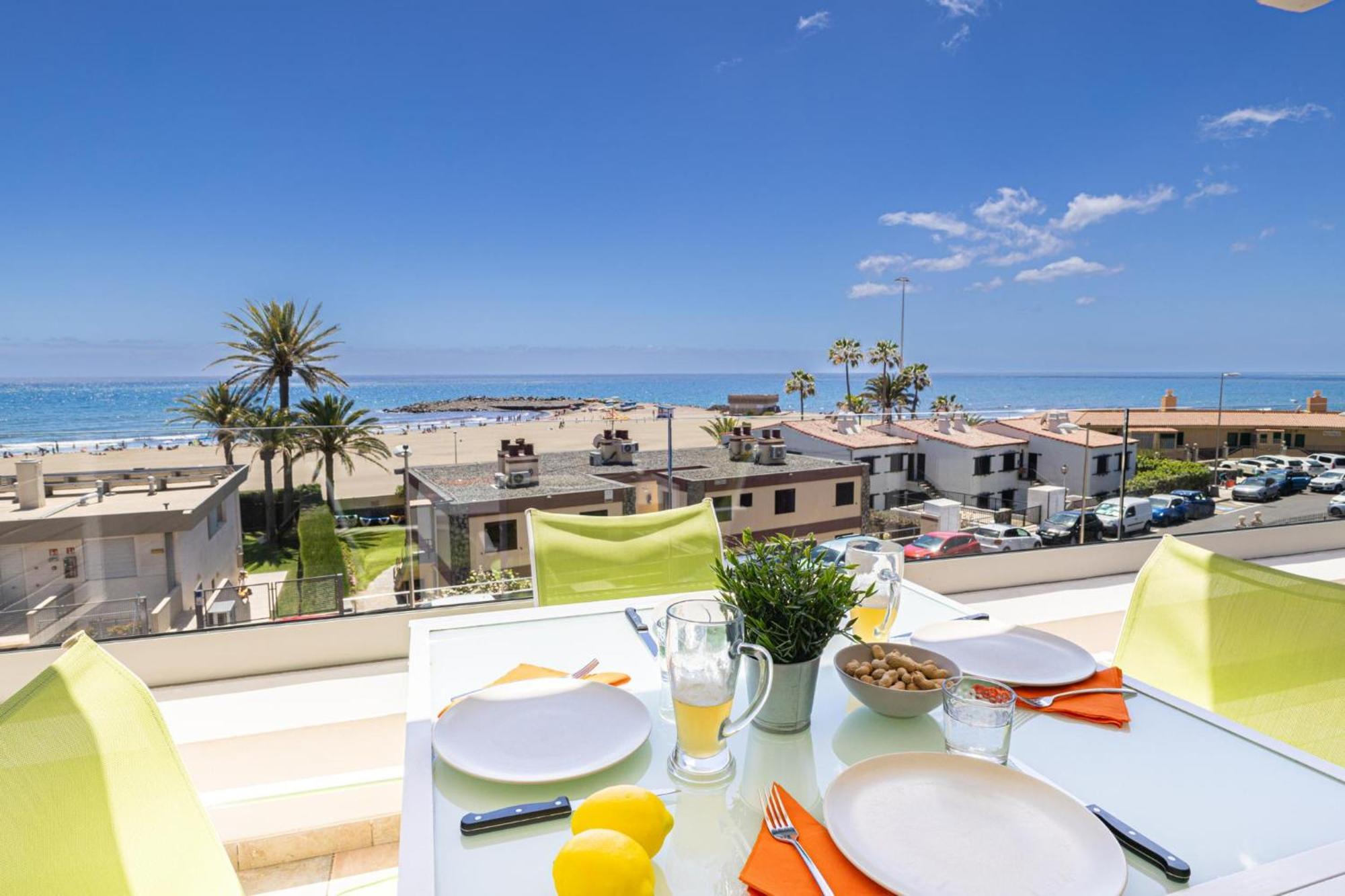 Atico Apartamento Las Burras Playa San Agustín Exterior foto